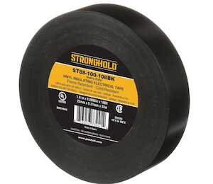 Panduit StrongHold Heavy Duty PVC Electrical Tape, 1" W, 108 ft L