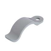 Panduit Spring Cable Clamp, .38" Max Bundle Dia, Nylon, Natural, 100/Pack