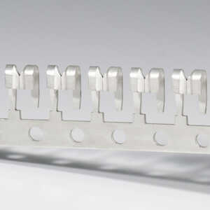 Zierick 2 Hole IDC Connector, 24-18 Wire Range, Brass, Matte Tin/Copper