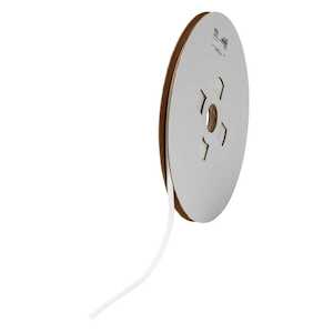 Brady 3" Core PermaSleeve HX Heat Shrink Wire Marking Sleeves, .187" Dia x 175' L, White