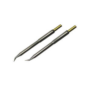 Metcal PTC-6 Solder Tweezer Cartridge, Conical, 30°, 0.40 mm x 14.30 mm