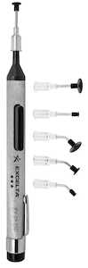 Excelta Vacuum Pen Kit, Standard Pen, 6 Probe/Cups
