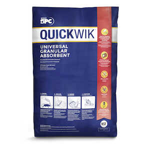 Brady QUICKWIK Universal Granular Absorbent 20 lb Bags, Pallet of 24