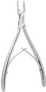 Excelta Plier, 2 Star Rongeurs, Straight Blade, .20" Scooped Shaped Tips, 440 Stainless Steel