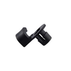 Southco Cable Retaining Clip, Fits R4-10 & R4-30 Latches, Acetal, Black