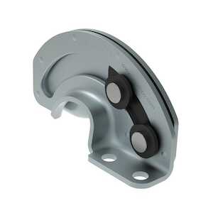 Southco Concealed Hinge, 90° Free Swinging, Steel, Zinc Plate, Bright Chromate