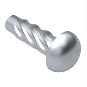 #0 X 1/4" Long, Round Head, Type U Drive Screw, Steel, Zinc Clear Trivalent. Specification - ASME B18.6.3