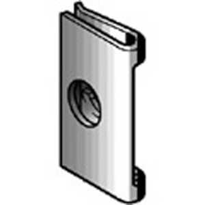 Southco Fast Lead Screw Receptacle, Large Size, Clip-on, Steel, Zinc Immersion Coating