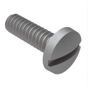 0-80 X 1/16" Long, Slotted Binding Head, Steel Machine Screw. Specification - ASME B18.6.3