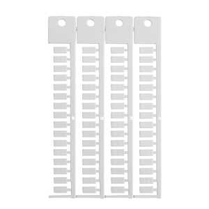 Brady Terminal Block Tag, Polycarbonate, 10 mm H x 5 mm W, 64 Tags/Card
