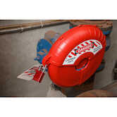 Brady Aluminum Safety Lockout Padlocks, 1.5" Steel Shackle, Keyed Alike, Green, 6/Pack