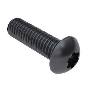 Stanley 1/4" - 28 X 5/8" L Button Head Socket Screw, Alloy Steel, Torx Plus Drive