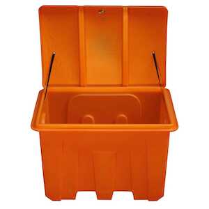 Brady Extra Large Spill Kit Container, Polyethylene, Orange
