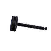 Vlier Steel Knurled Knob Swivel Pad Clamp, 1/2-13 Thread, 2" Overall Length