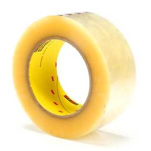 3M Scotch Box Sealing Tape 373, Clear, 48 mm x 100 m, 36 Roll/Case