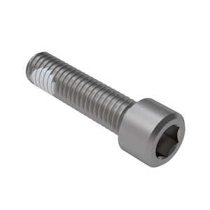 0-80 X 1/2" Long, Socket Head Cap Screw. Stainless Steel, Passivated, Fully Threaded w/ Nylon Patch, NAS1351C00LB8
