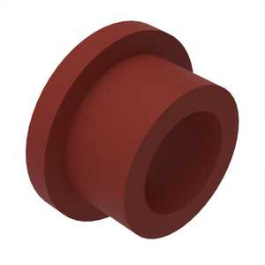 Seastrom #0 Shoulder Washer, .064" ID, .187" OD, .009" Thickness, Fibre, Natural