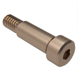 1" X 1" L Socket Shoulder Screw, Aluminum Bronze 632.