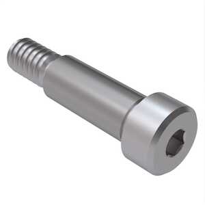1" X 1" L Socket Shoulder Screw, Monel 400.