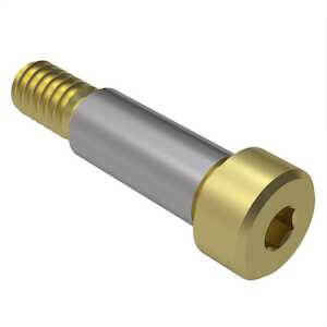 1" X 1" L Socket Shoulder Screw, Naval Brass 464.