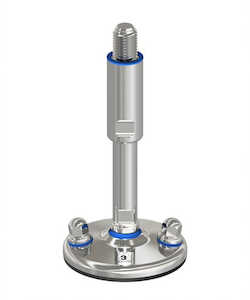 Vlier Solid Boltdown Vulcanized Leveler, 1-8