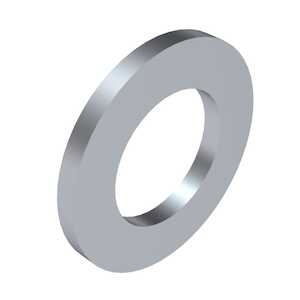 Southco 92 Latch Series Hardware, Washer, Steel, Zinc Bright