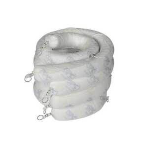 Brady Oil Absorbent Booms, 5" x 10', 32 gal