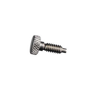Vlier Stainless Steel Knurled Knob Non-Locking Retractable Plunger 1/2-13 Outside Thread