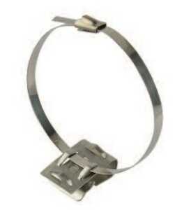 Heyco Cable Tie, 304 Stainless Steel, 0.18" W, 11.81" L