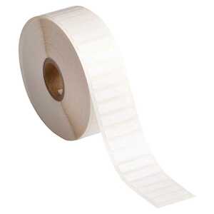 Brady 1" Core CleanLift Repositionable Vinyl Cloth Labels, .25" H x 1.05" W, 3000/Roll