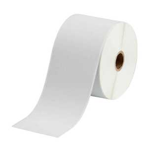 Brady 1" Core Polyvinyl Fluoride Cable & Wire Bundle Labels, 3" W x 300' L, White