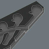 Wera Tools 9832 Foam Insert 6004 Joker Set 1, Empty, 172 x 30 x 392 mm