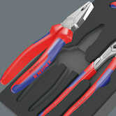 Wera Tools 9780 Foam Insert KNIPEX Pliers Set 1, 3 Pieces