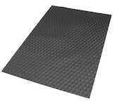 ACL Staticide ESD Traction Floor Mat, 36” x 60” x .125", Black