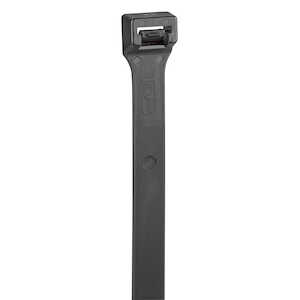 Catamount Heavy Duty Releasable Cable Tie, Black Nylon 6.6 Max Temp 85°C (185°F), Weather/UV Resistant, Indoor/Outdoor, Length 546mm (21.5"), Tensile Strength 1120 N (250 lbs)