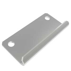 Southco Draw Latch, Keeper, Short Blade, Stainless Steel, Natural