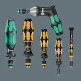 Wera Tools 1460 ESD Kraftform Micro Pre-set Adjustable Torque Screwdriver (0.02-0.11 Nm), Quick-release Chuck, 0.035 Nm