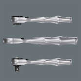 Wera Tools 8001 A Zyklop Mini 1 Bit Ratchet 1/4" SB with 1/4" Drive, 2 Pieces