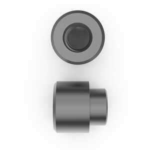 Amatom 1/4" - 20 Type 3 Captive Panel Screw Retainer, .234" - .265" Panel Thickness, Stainless Steel, Passivated