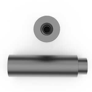 RAF 1/2" Round Aluminum Swage Standoff, 1/4"L, .105"L Shank, 0-80