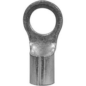 TE Connectivity Closed Ring Terminal, Non-Insulated, 22 AWG, #10 Stud