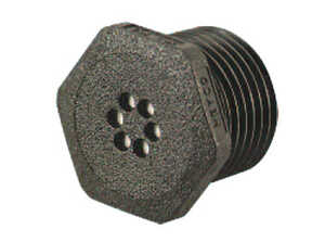 Heyco Liquid Tight Vent Plug, M12, .530" L, Black