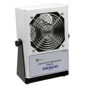 Desco High Output Bench Top Ionizer, 120VAC