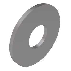 0.219" Fender Washer, 2" OD, .051" - .080" Thickness, Stainless Steel