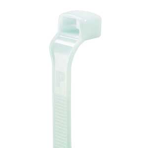 Panduit Contour-Ty Cable Tie, 1" (25 mm) Bundle Diameter, Miniature, Nylon, Natural, 1000/Pack