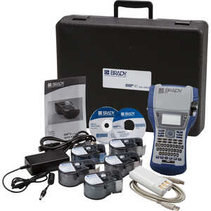 Brady BMP41 Label Printer Facility ID Starter Kit, 6" H x 6" W x 3.6" D