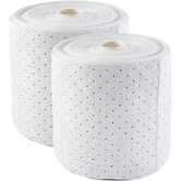 Brady BASIC Oil Absorbent Rolls, Heavy Weight, 15" x 150', 38 gal, 2 Rolls - Obsolete