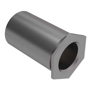 Self-Clinching Unthreaded .116" Thru-Hole Standoff, .165" O.D., .250" L, Stainless Steel, Passivated