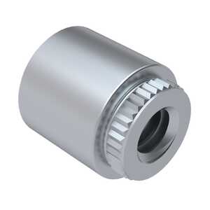 Broaching Standoff, 0.116" x 0.94" L, Steel, Electro Tin