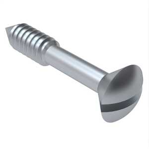 RAF 10-32 Steel Captive Panel Screw Style 5, 5/8"L, Zinc Clear Chromate